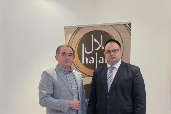 The President of the Assembly of the Islamic Community visited the Halal Quality Certification Center**
