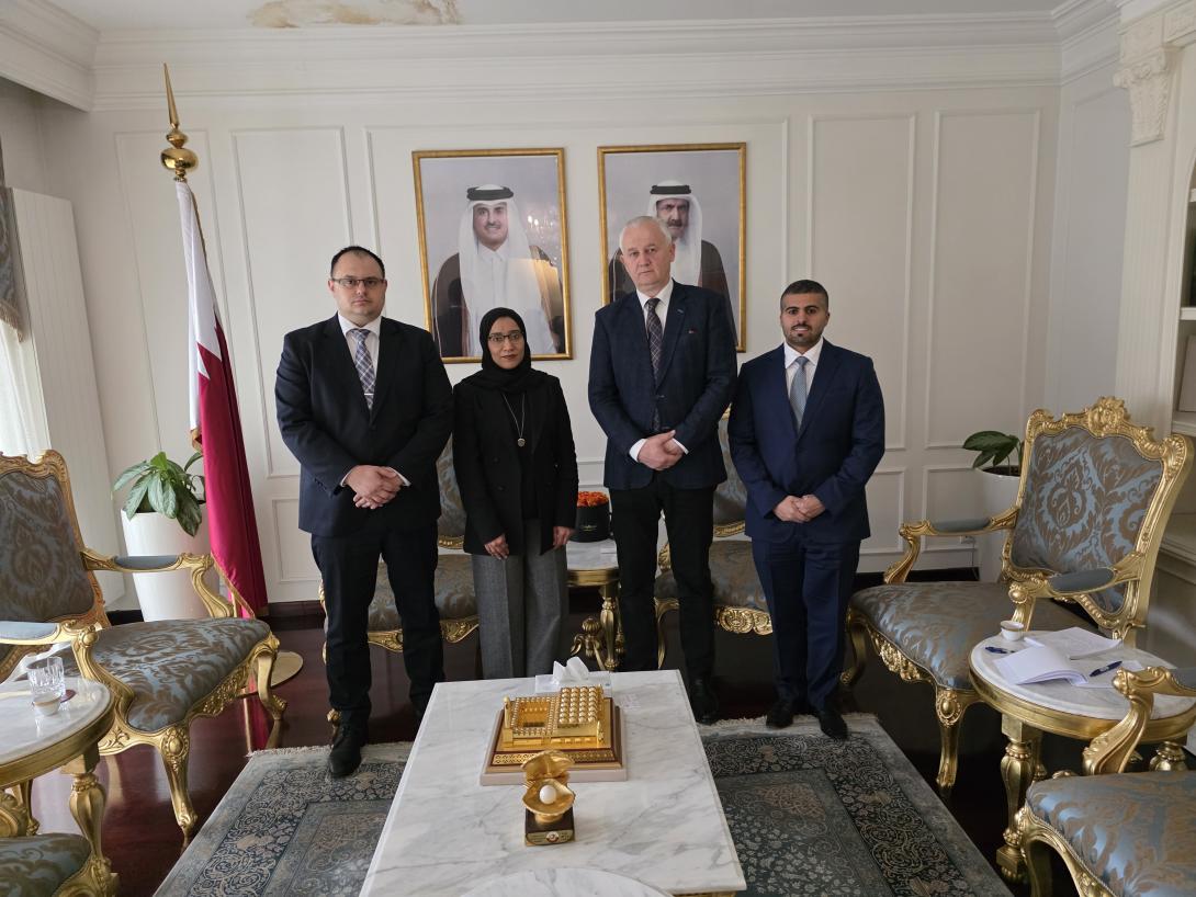 Visit to the Embassy of the State of Qatar in Zagreb