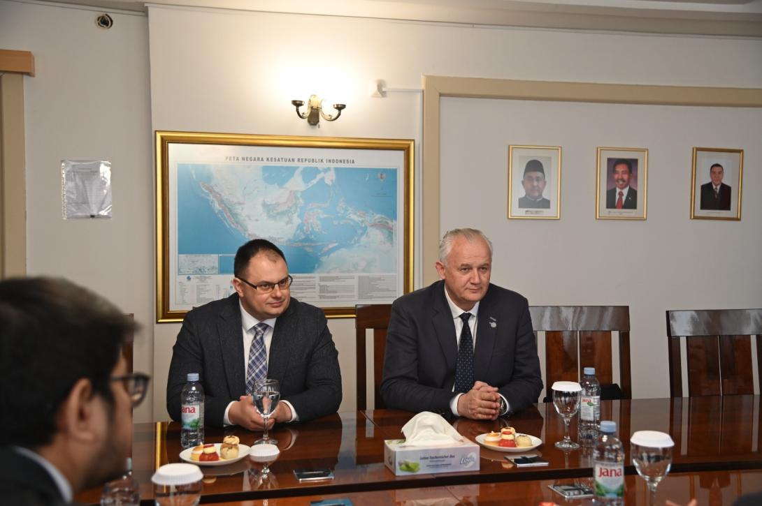 Visit to the Embassy of the Republic of Indonesia in the Republic of Croatia